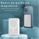 Carregador Portátil 5000Mah Indução Sem fio