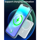 Carregador Portátil 5000Mah Indução Sem fio