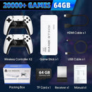 Videogame Stick M15 Pro 4k 64gb Hdmi Com 2 Controles Sem Fio + 2000 Jogos