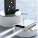 Power Bank 20000mAh com 4 Cabos Embutidos