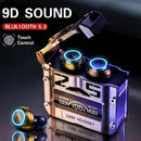 Fone De Ouvido bluetooth M25 Sem Fio Resistente a água Stereo Sports Earbuds LED Microphone